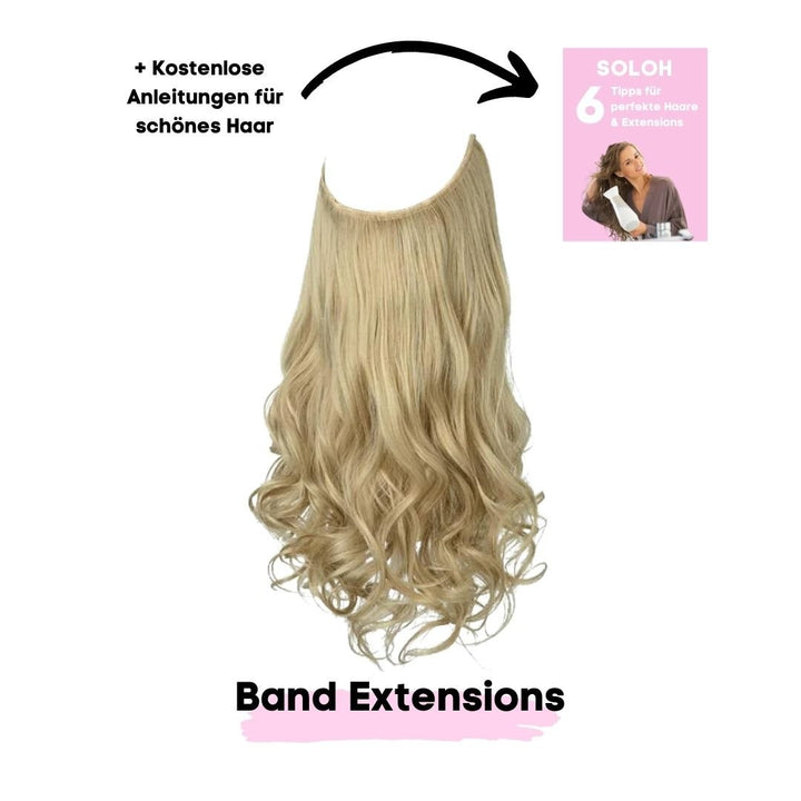 Haar Extensions 2.0 | Mit Band & Clip | 40Cm 50Cm 60Cm - SOLOH