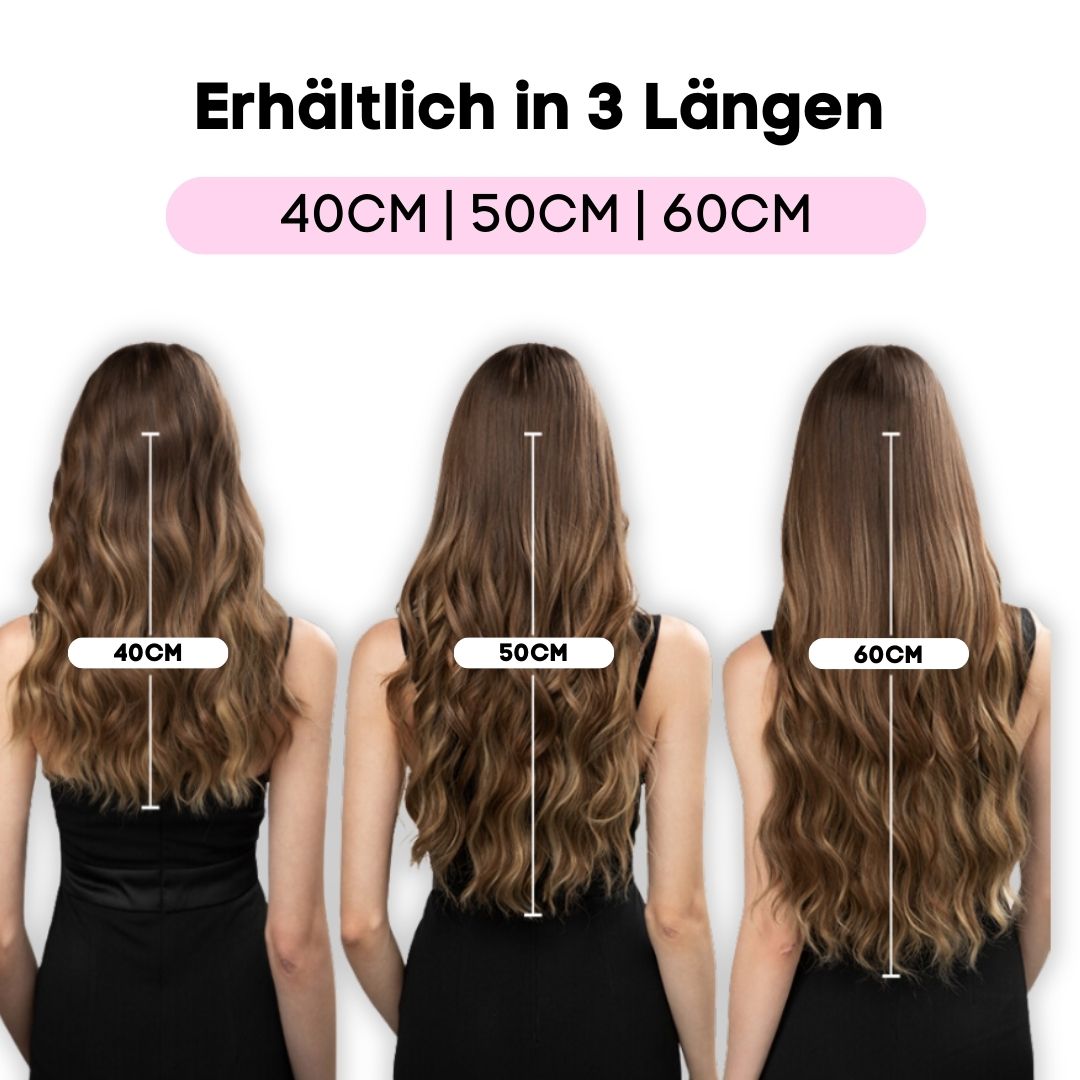 Haar Extensions 2.0 | Mit Band & Clip | 40Cm 50Cm 60Cm - SOLOH