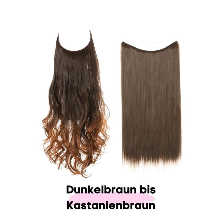 Haarverlängerungen - Gewellt & Glatt - SOLOH