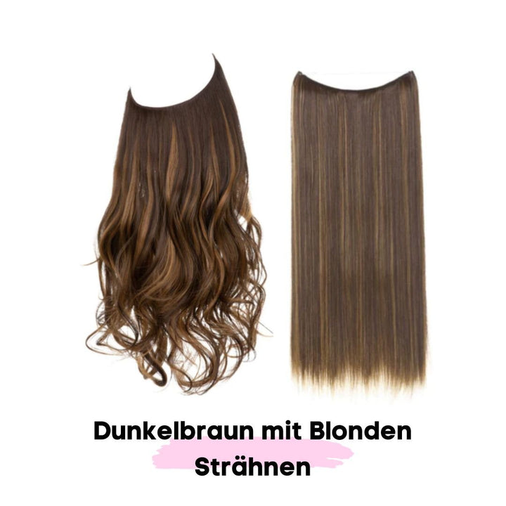 Haarverlängerungen - Gewellt & Glatt - SOLOH