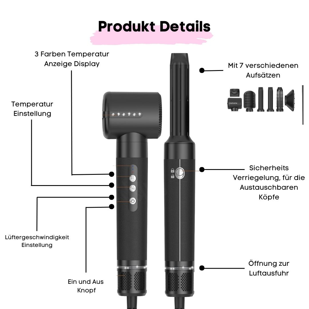 Solohs - 7 in 1 Hairstyler - SOLOH