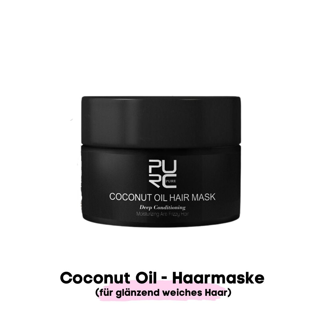Coconut Oil - Haarmaske (für glänzend weiches Haar) - SOLOH