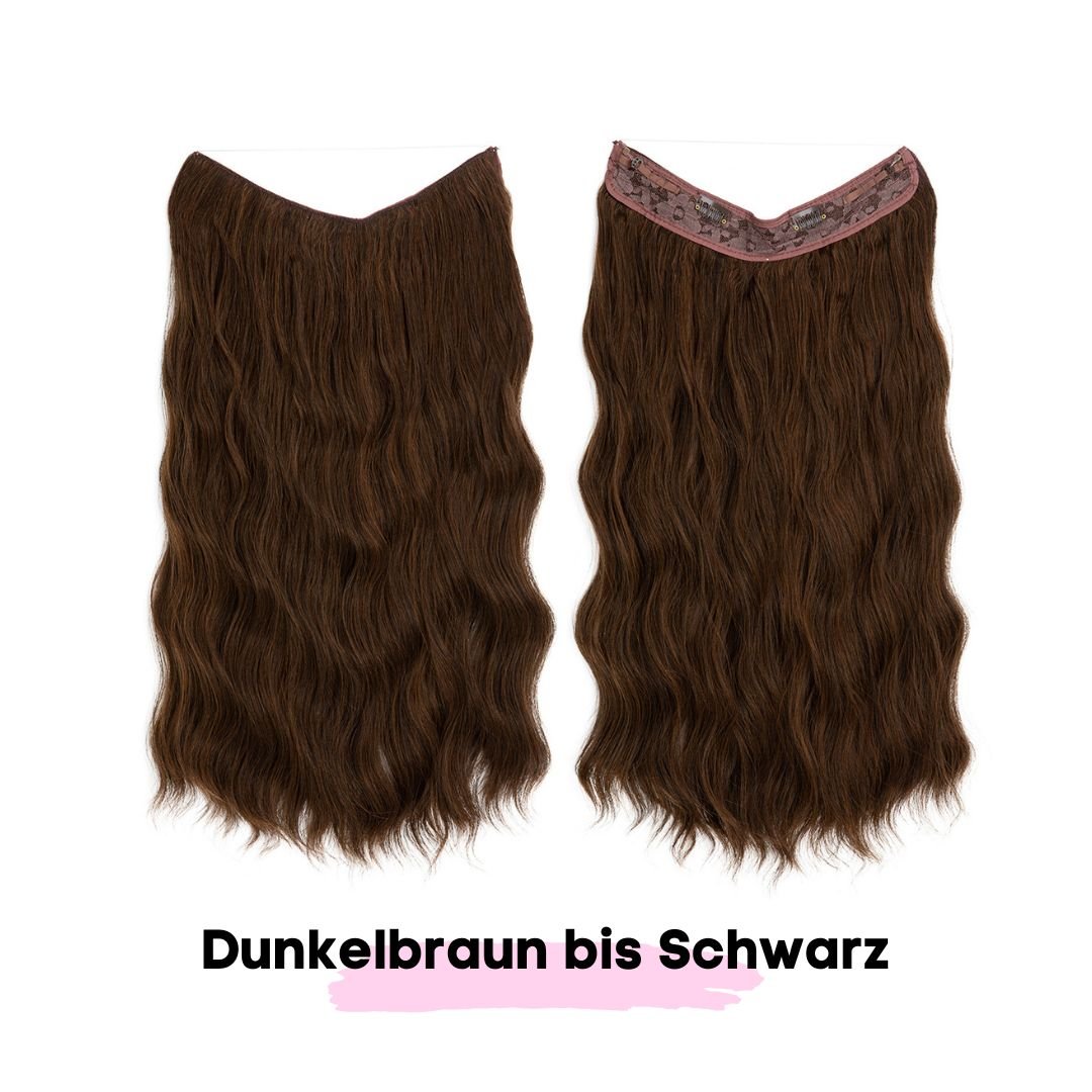 Haar Extensions 2.0 | Mit Band & Clip | 40Cm 50Cm 60Cm - SOLOH