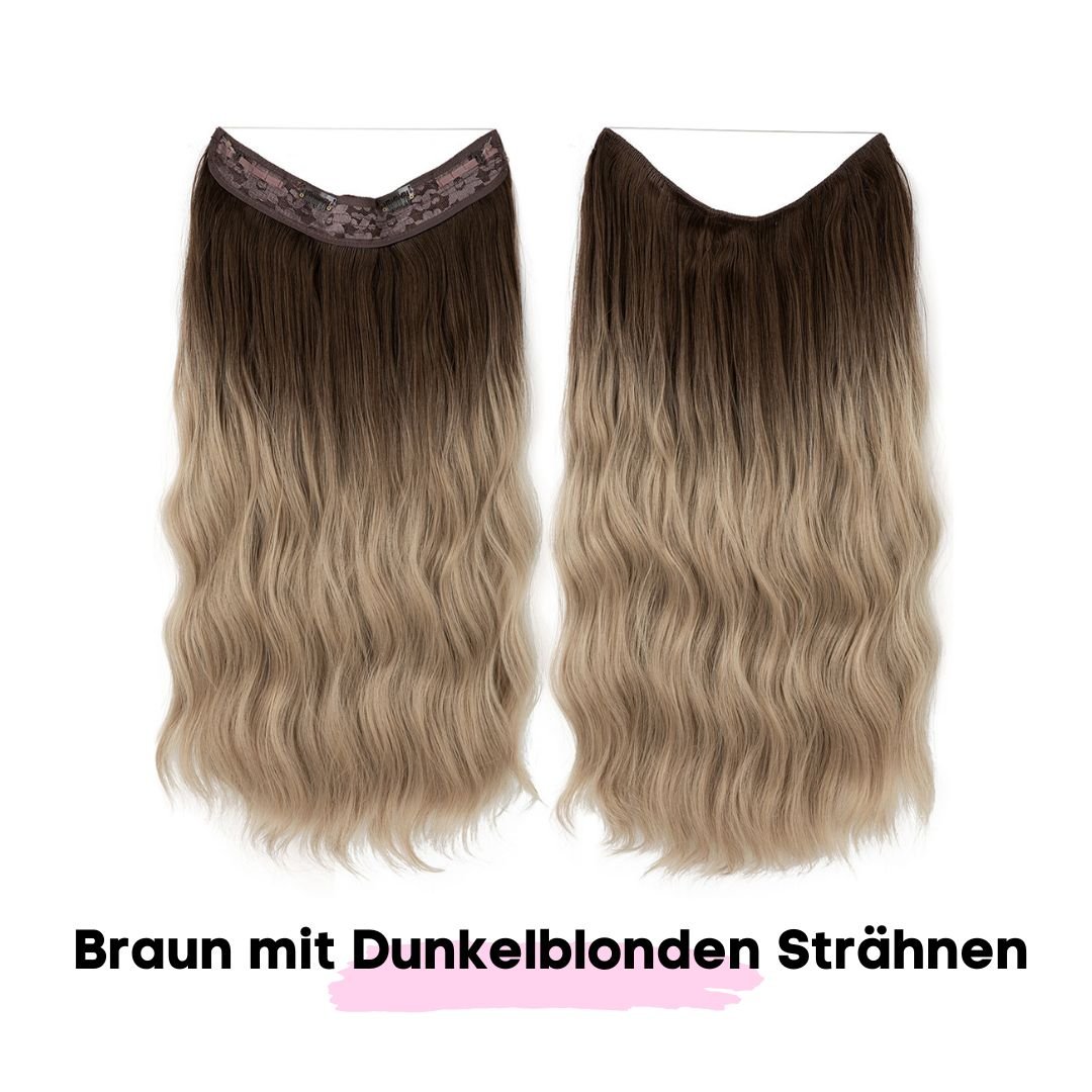 Haar Extensions 2.0 | Mit Band & Clip | 40Cm 50Cm 60Cm - SOLOH