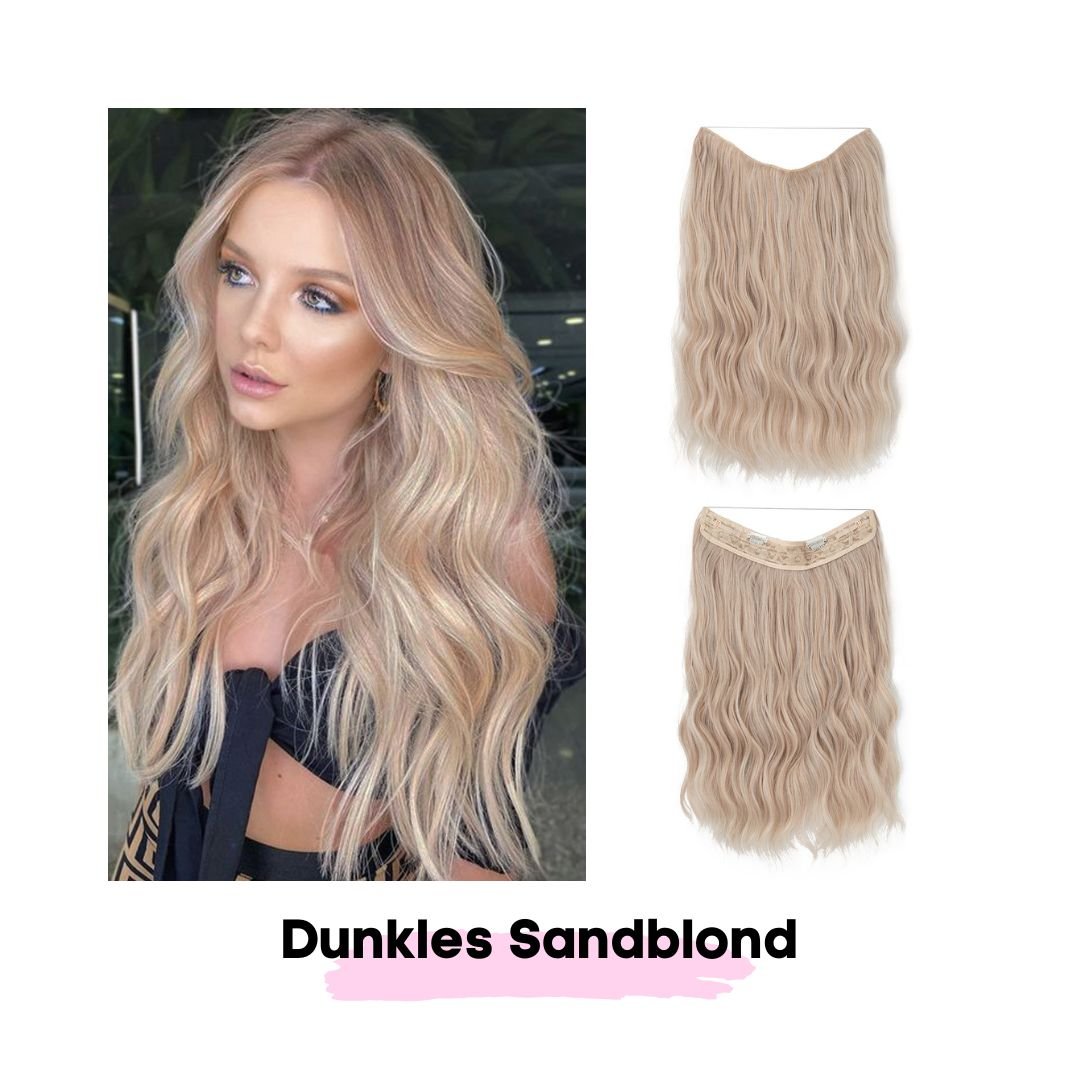 Haar Extensions 2.0 | Mit Band & Clip | 40Cm 50Cm 60Cm - SOLOH