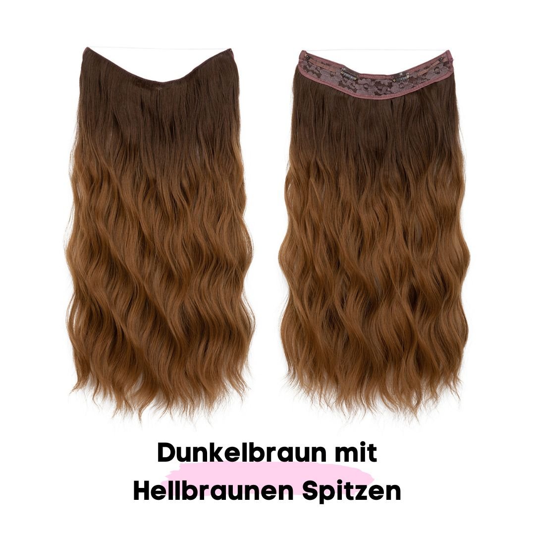 Haar Extensions 2.0 | Mit Band & Clip | 40Cm 50Cm 60Cm - SOLOH