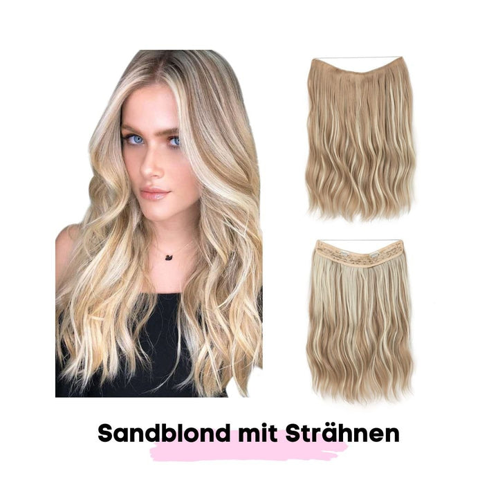 Haar Extensions 2.0 | Mit Band & Clip | 40Cm 50Cm 60Cm - SOLOH