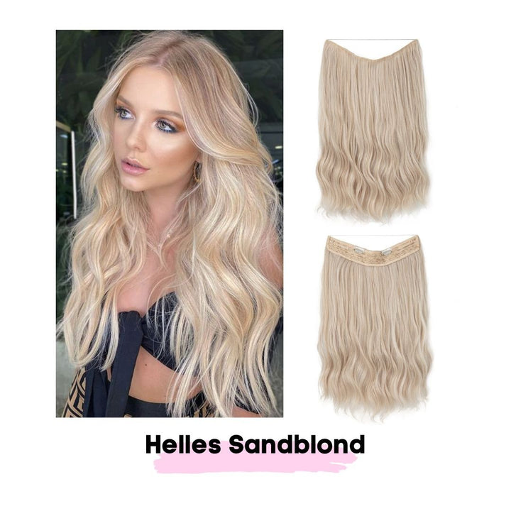 Haar Extensions 2.0 | Mit Band & Clip | 40Cm 50Cm 60Cm - SOLOH
