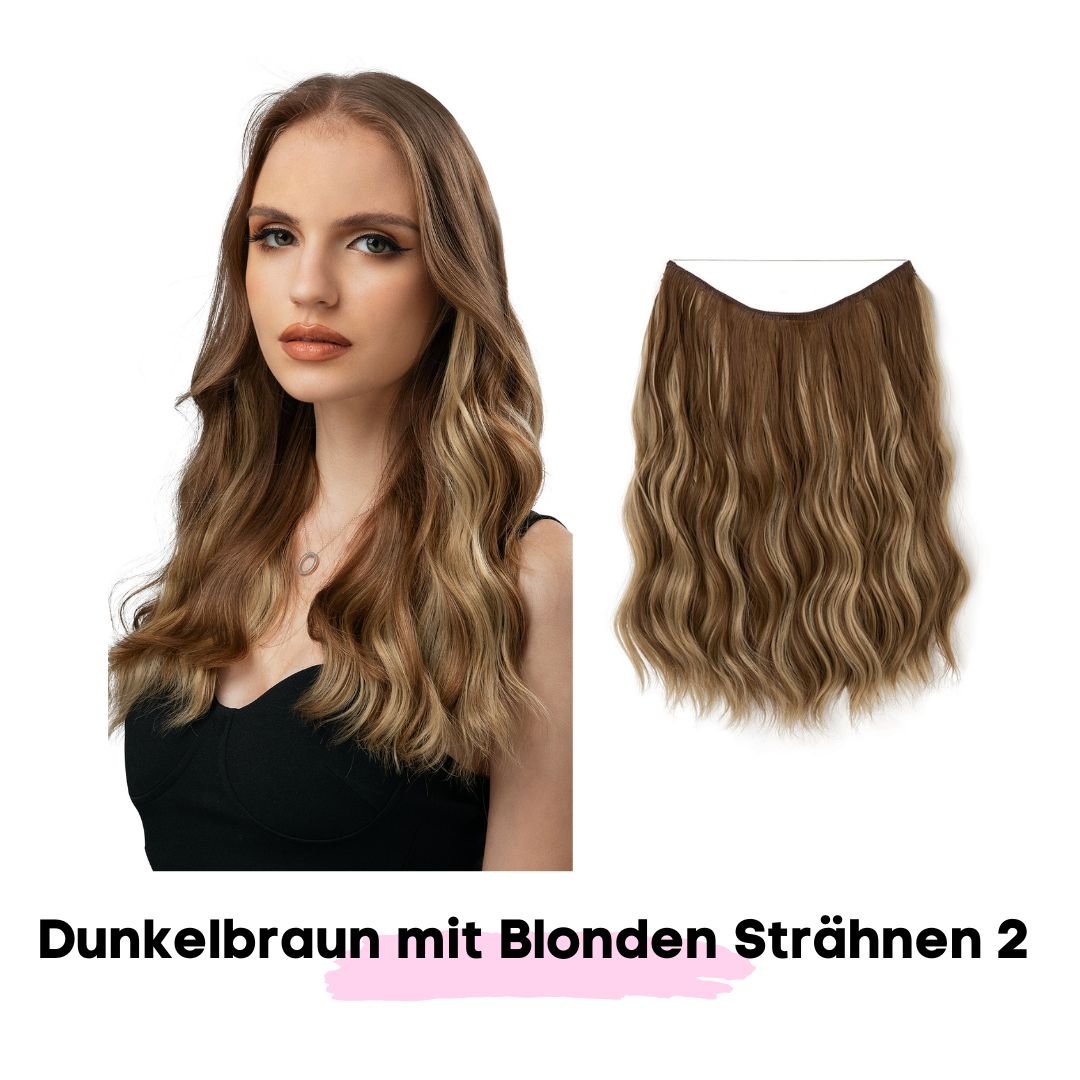 Haar Extensions 2.0 | Mit Band & Clip | 40Cm 50Cm 60Cm - SOLOH