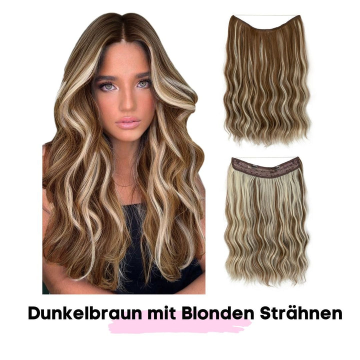 Haar Extensions 2.0 | Mit Band & Clip | 40Cm 50Cm 60Cm - SOLOH